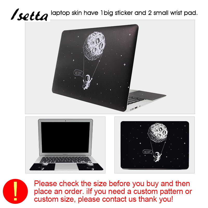 HP laptop Skins Custom Vinyl 10 inch tablet Notebook Stickers Asus for12 13 14 15 17.3 Macbook Lenovo Xiaomi  DELL 2023