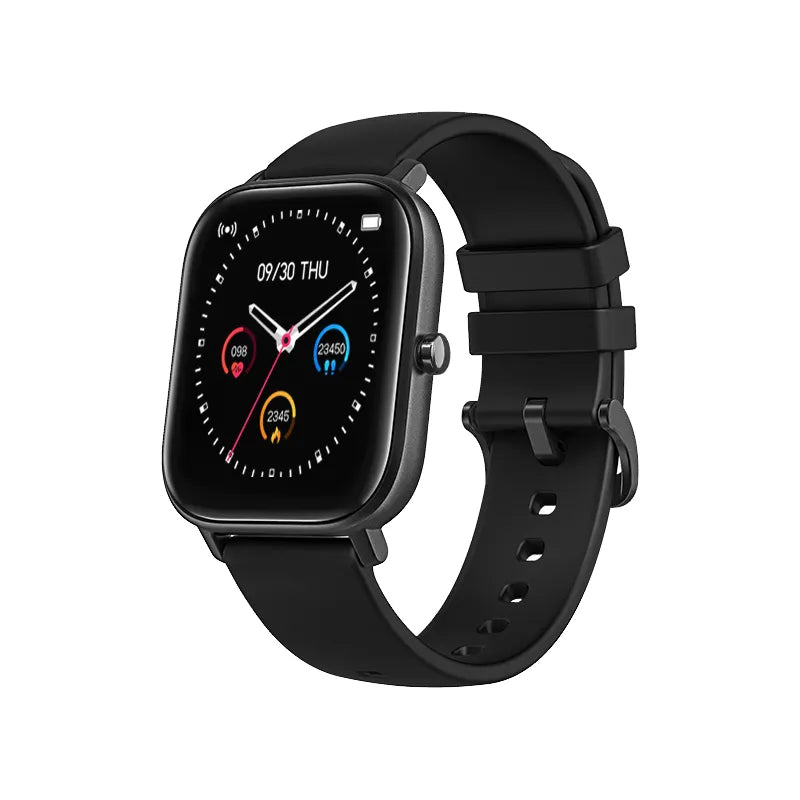 Smart Watch P8 Men Women 1.4inch Full Touch Screen Fitness Tracker Heart Rate Monitor IP67 Waterproof GTS Sports SmartBand