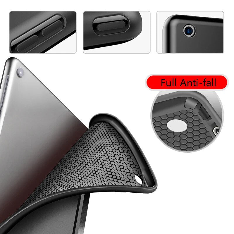 Tablet Case for XIAOMI MiPad 4 8.0 Inch Protector Sleeve Smart Cover for Xiaomi Pad 4Plus 10.1 inch Silicone flip Cover