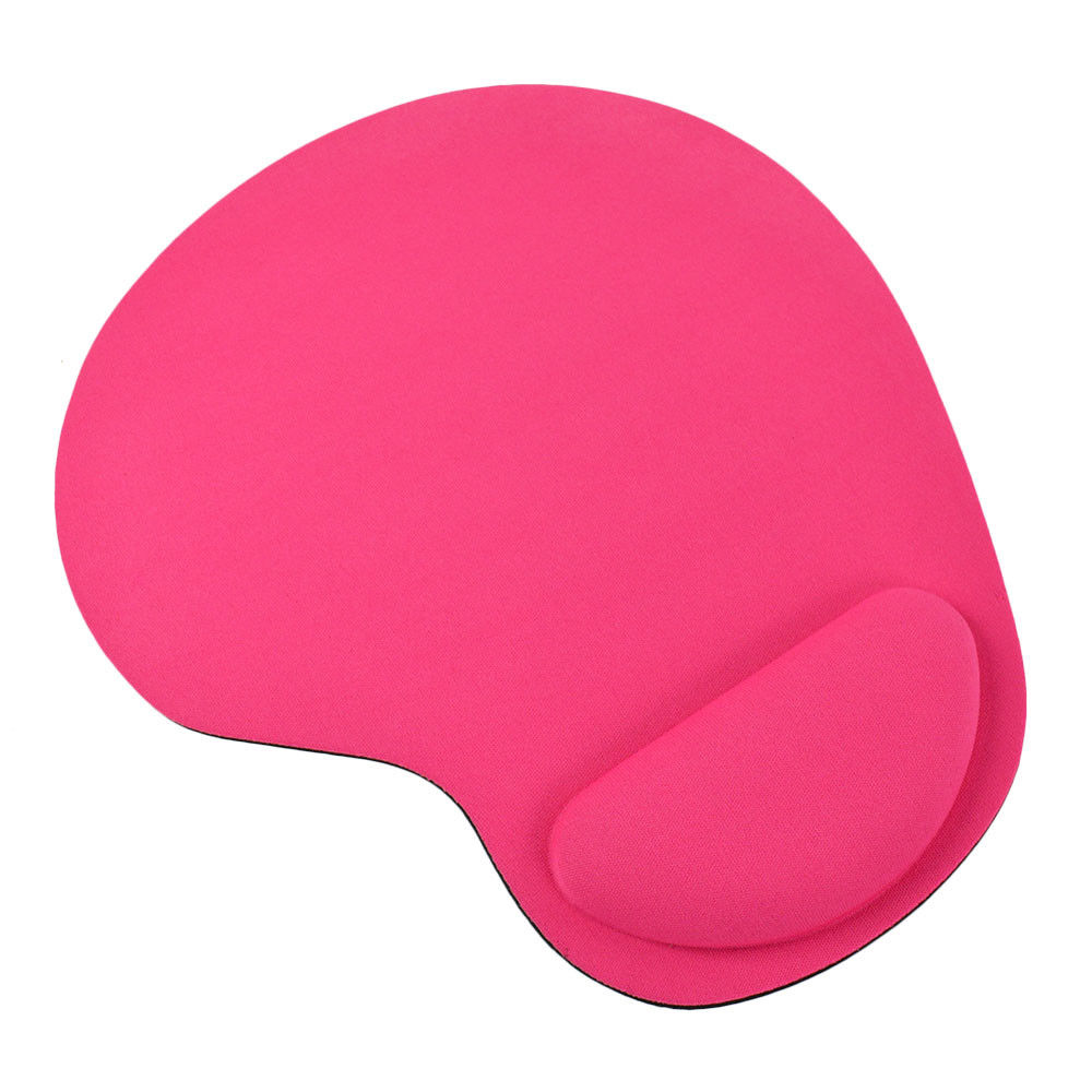 Game Mouse Pat Silicone Soft Anti Slip Mouse Pad With Wrist Rest Support Mat For Computer Gaming PC Laptop Muismat Solid Color