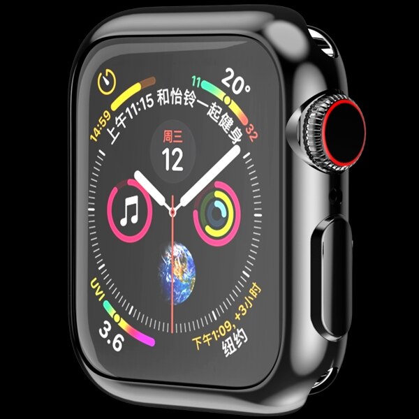 Cover for Apple Watch case 44mm 40mm iWatch Case 42mm 38mm Soft TPU Bumper Protector apple watch series 6 5 4 3 SE Accessories