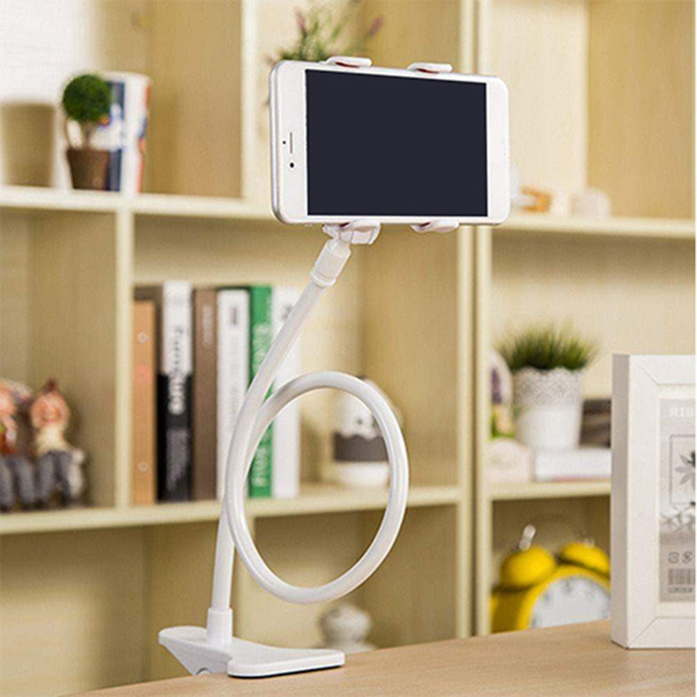 360 Clip Mobile Phone Holder Stand Portable Flexible Lazy Bed Desktop Bracket Smartphones Desk Bed Mount Stand Base Support 75cm for sale