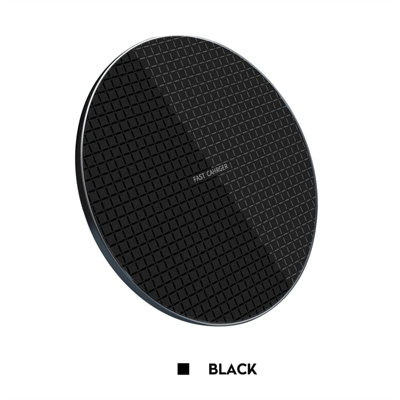 10W  Quick Wireless Charger For iPhone 13 12 Pro Max 11 Pro XR XS Max Samsung Huawei Xiaomi Oppo Phone Fast Inductive Charging