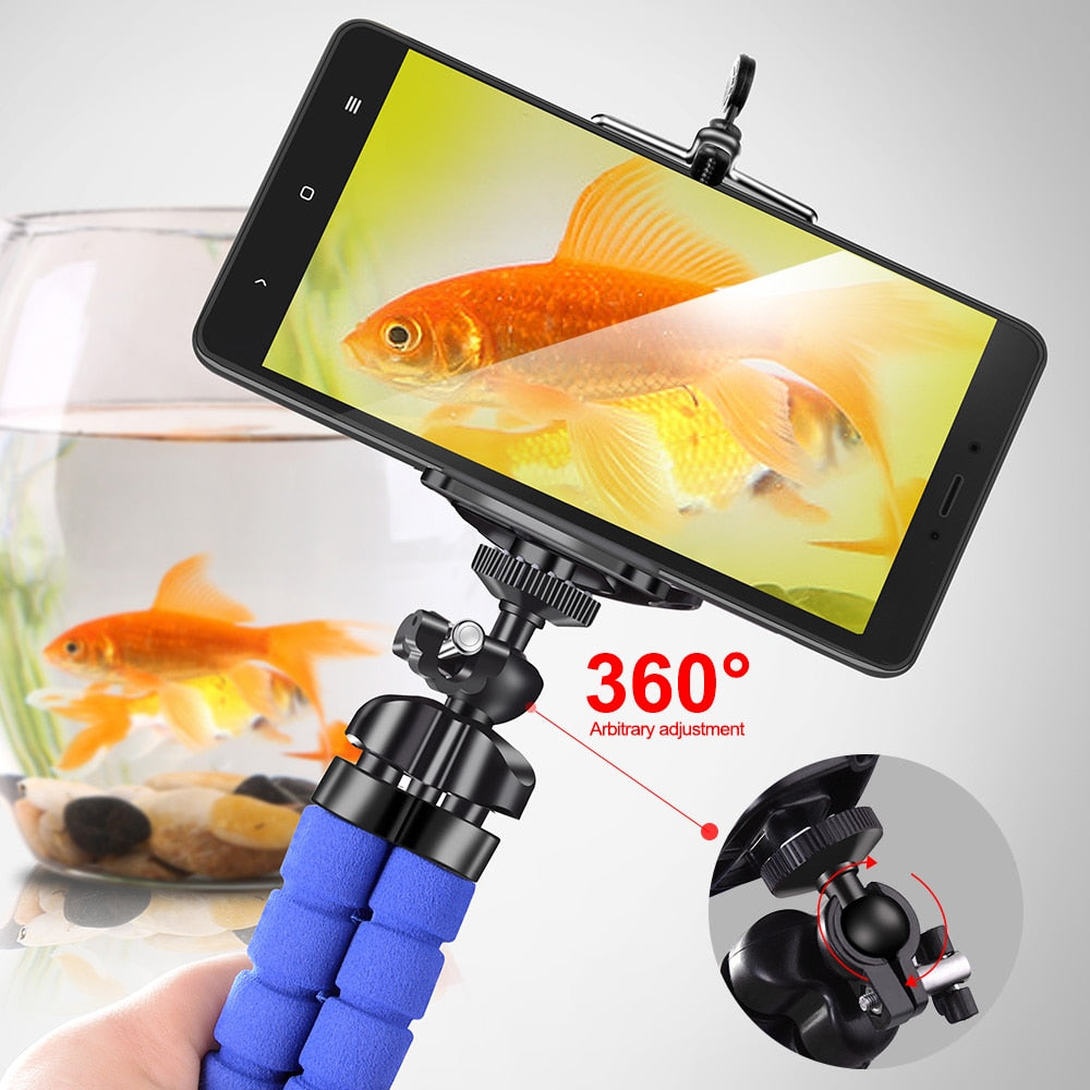 Phone Holder Flexible Octopus Tripod Bracket Selfie Expanding Stand Mount Monopod Styling Accessories For Mobile Phone Camera for sale