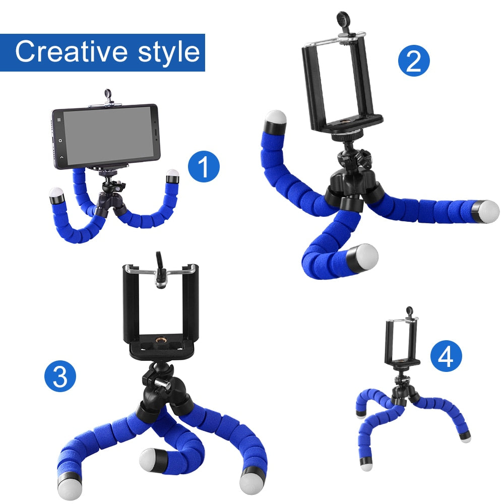 Phone Holder Flexible Octopus Tripod Bracket Selfie Expanding Stand Mount Monopod Styling Accessories For Mobile Phone Camera for sale