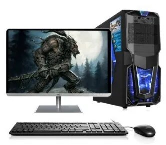 desktop Intel i3/i5/i7 /2GB/4GB/8gb ram 120Gb/1tb HDD with 18.5 22 24 inch LCD HD 1080p display PC computer desktops