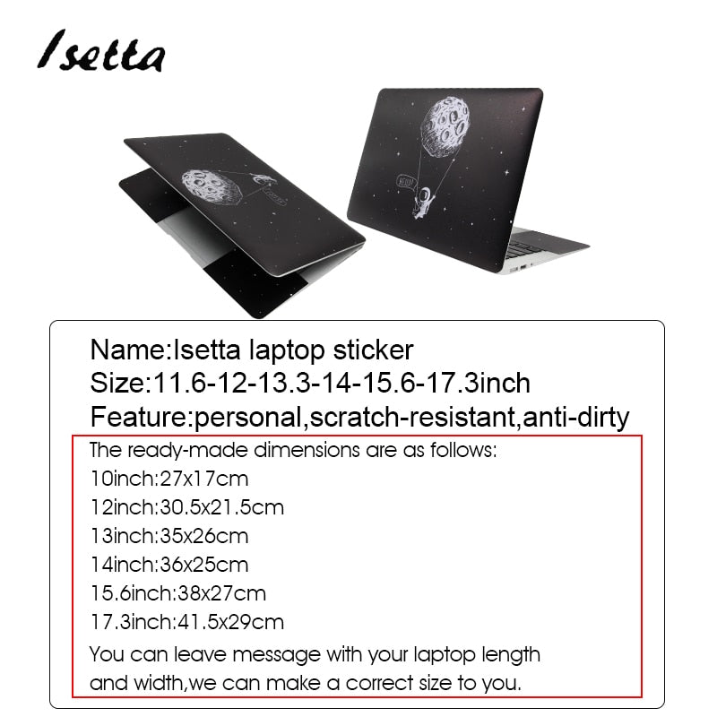 HP laptop Skins Custom Vinyl 10 inch tablet Notebook Stickers Asus for12 13 14 15 17.3 Macbook Lenovo Xiaomi  DELL 2023