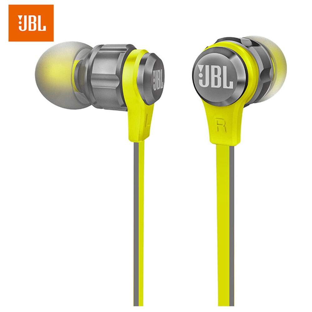 JBL T180A In-Ear Stereo Headphones 3.5mm Wired Sport Gaming Headset Pure Bass Earbuds Handsfree With Microphone