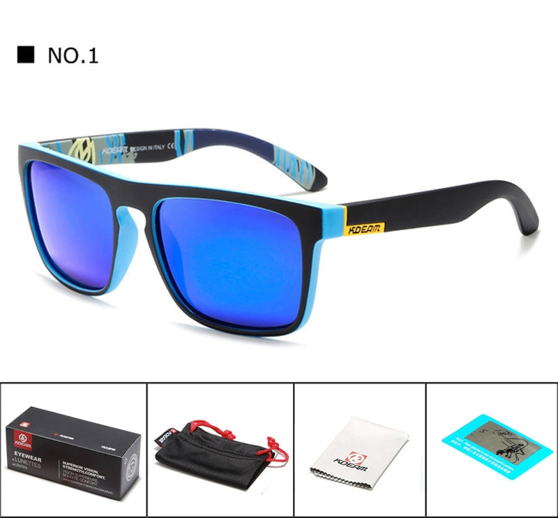 Export Square Frame Sunglasses Polarized Sunglasses Fashion Men and Women Sports Polarized Sun Glasses