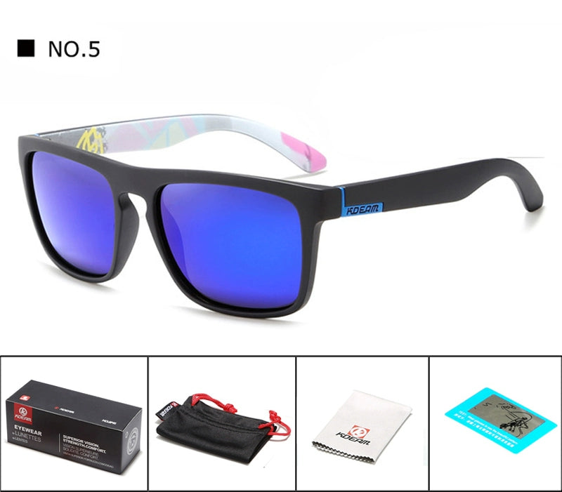 Export Square Frame Sunglasses Polarized Sunglasses Fashion Men and Women Sports Polarized Sun Glasses