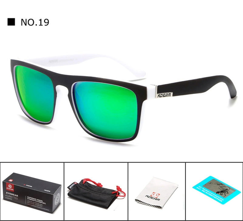 Export Square Frame Sunglasses Polarized Sunglasses Fashion Men and Women Sports Polarized Sun Glasses