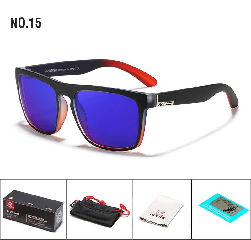 Export Square Frame Sunglasses Polarized Sunglasses Fashion Men and Women Sports Polarized Sun Glasses