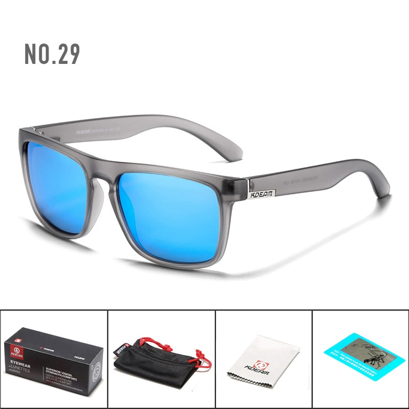 Export Square Frame Sunglasses Polarized Sunglasses Fashion Men and Women Sports Polarized Sun Glasses