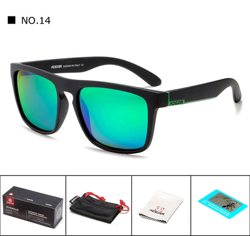 Export Square Frame Sunglasses Polarized Sunglasses Fashion Men and Women Sports Polarized Sun Glasses