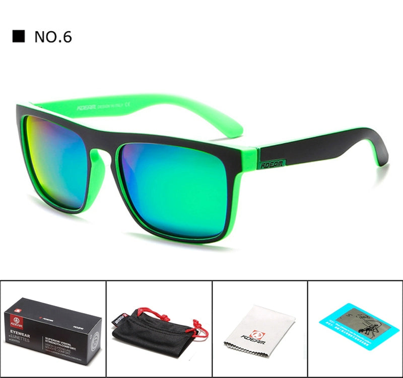 Export Square Frame Sunglasses Polarized Sunglasses Fashion Men and Women Sports Polarized Sun Glasses