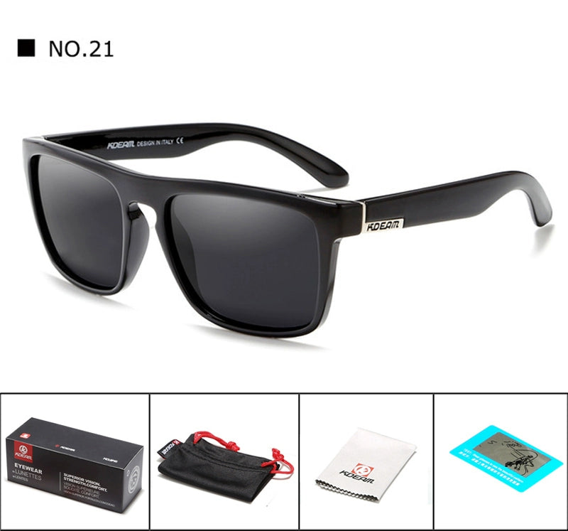 Export Square Frame Sunglasses Polarized Sunglasses Fashion Men and Women Sports Polarized Sun Glasses