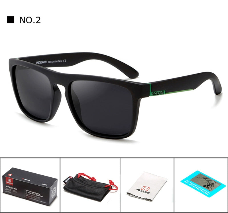 Export Square Frame Sunglasses Polarized Sunglasses Fashion Men and Women Sports Polarized Sun Glasses