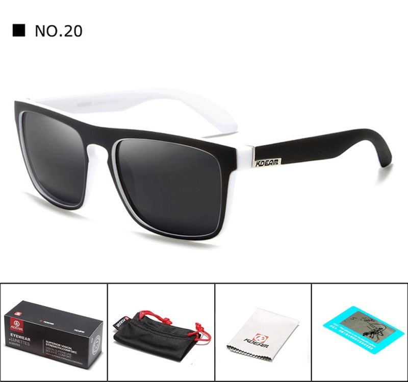 Export Square Frame Sunglasses Polarized Sunglasses Fashion Men and Women Sports Polarized Sun Glasses