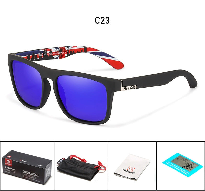 Export Square Frame Sunglasses Polarized Sunglasses Fashion Men and Women Sports Polarized Sun Glasses