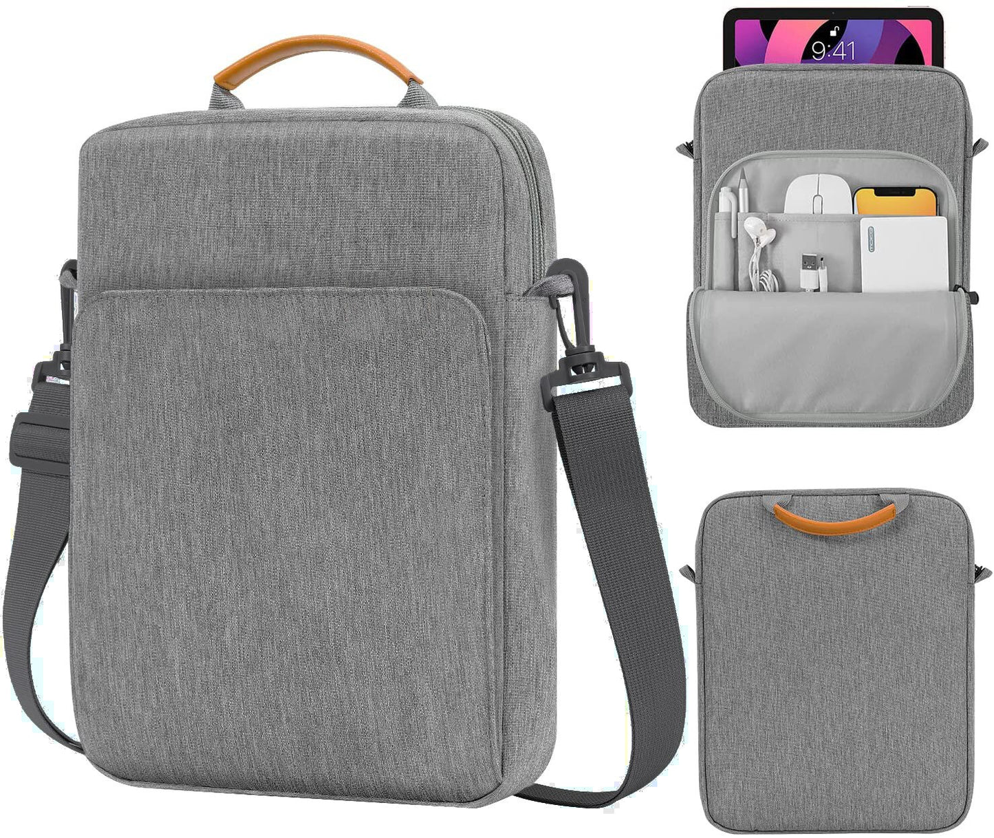 Tablet Case Samsung Galaxy Tab S6 Lite Galaxy Tab S7 IPad Pro 11/iPad 9.7 9-11Inch Tablet Shoulder Bag Carrying Case Storage