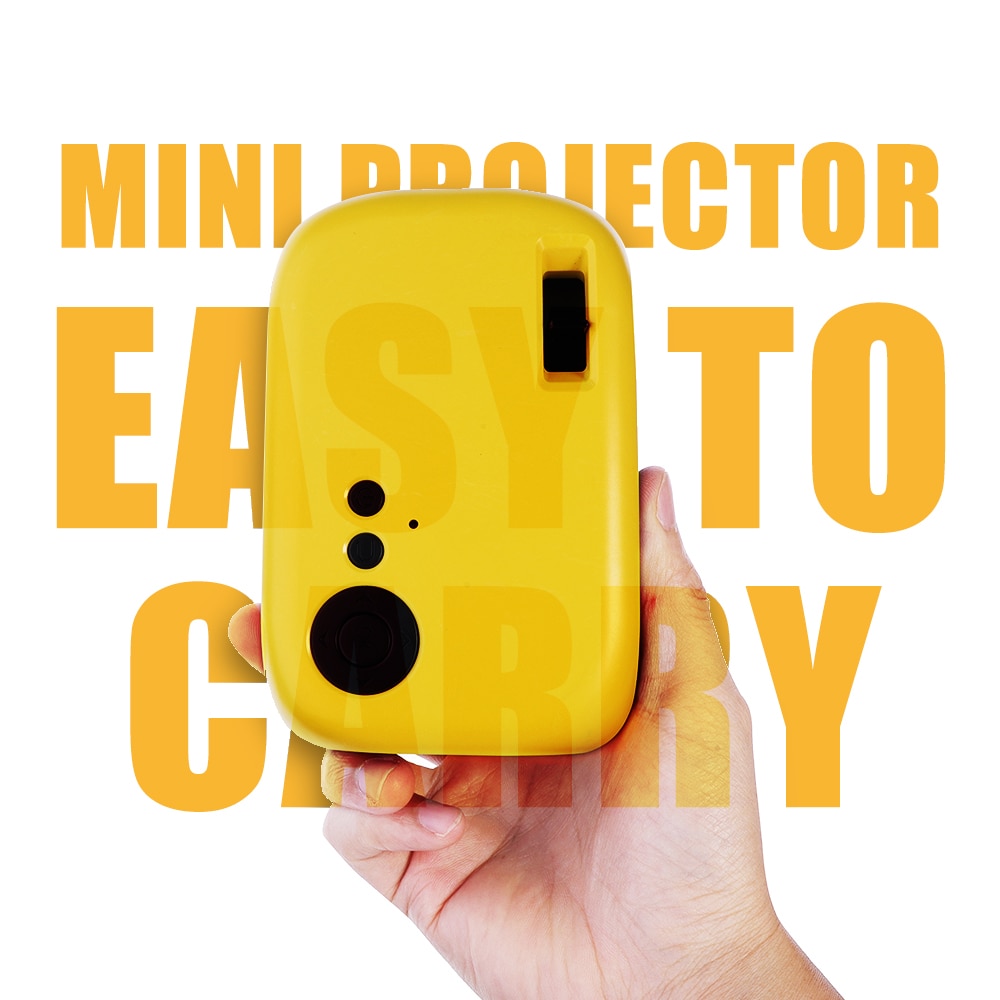 XIDU Mini Projector Support 1080P Full HD Native 480P LED Projector For Android Phone iPhone iPad Stick Roku Chromecast Beamer