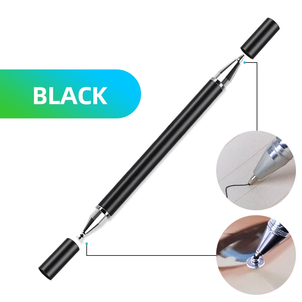 2 in 1 Universal Stylus Pen for ios Android Tablet Mobile Phone for iPad Accessories Drawing Tablet Capacitive Screen Touch Pen