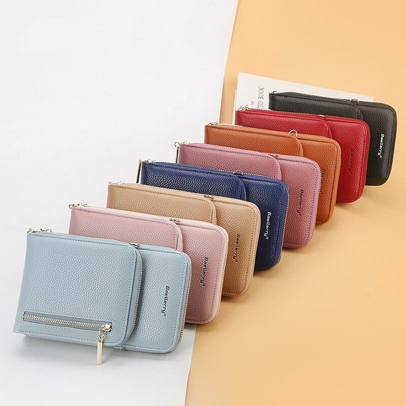 Baellerry Arrival Crossbody Cell Phone Shoulder Bag Cellphone Bag Fashion Daily Card Holder Mini Shoulder Bag for Women Wallet