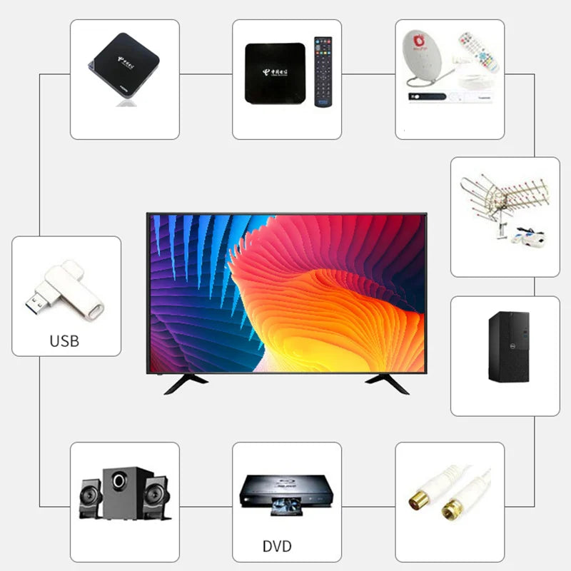 22/24/26/30 inch Smart Television Network TV Wifi HD 1920x1080 LED TV Household