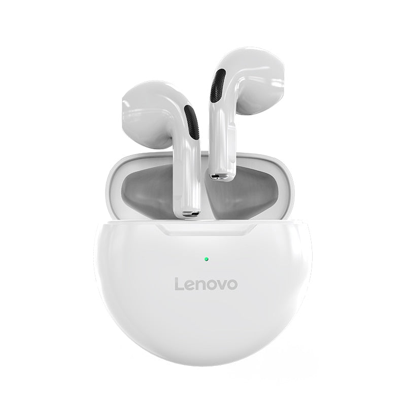 Lenovo LivePods HT38 TWS Bluetooth Earphone Mini Wireless Earbuds with Mic for iPhone Xiaomi Sport Waterproof 9D Stere Headphone