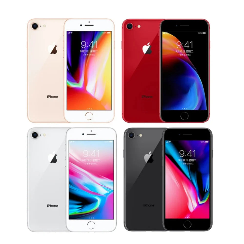 Original Apple iPhone 8 64GB/256GB 4.7' Retina IPS LCD NFC Fingerprint Factory Unlocked iPhone8 4G LTE Smart Phone iPhone8