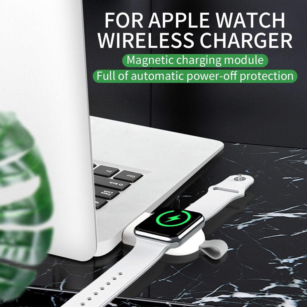 For Apple Watch Series 7 6 5 4 3 Se Portable Wireless Charger Charging Dock Station Stand USB Charger for IWatch Accessories