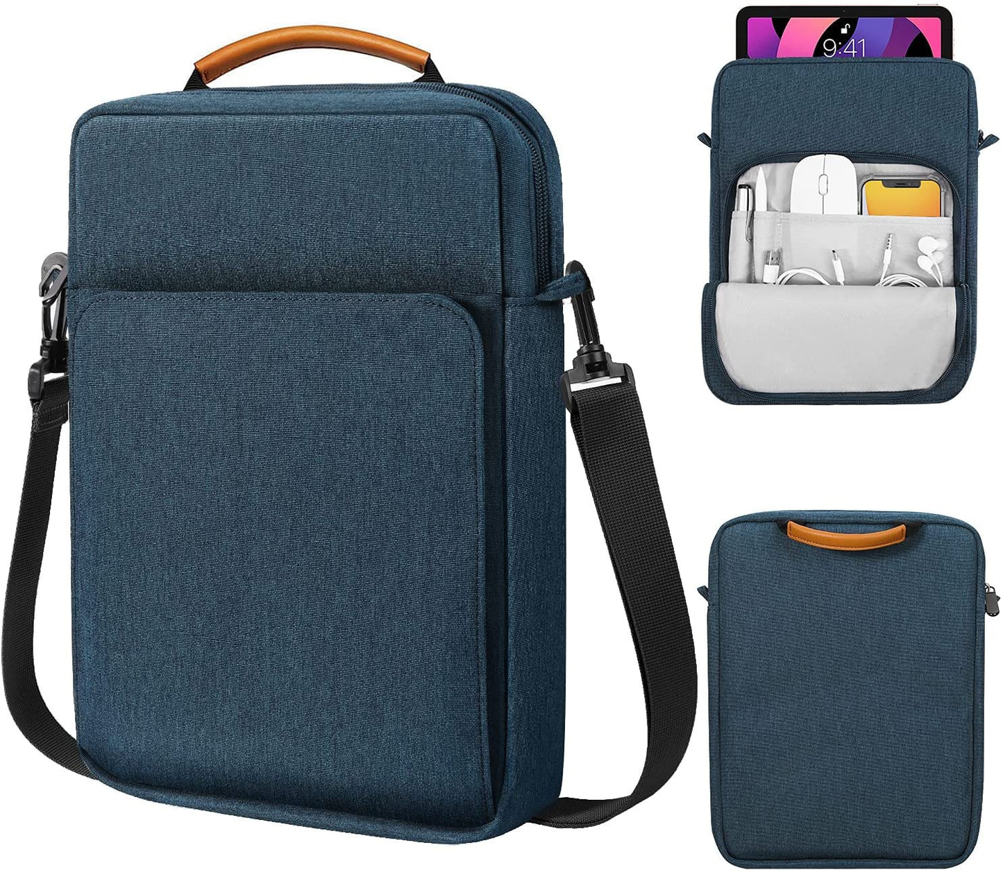 Tablet Case Samsung Galaxy Tab S6 Lite Galaxy Tab S7 IPad Pro 11/iPad 9.7 9-11Inch Tablet Shoulder Bag Carrying Case Storage