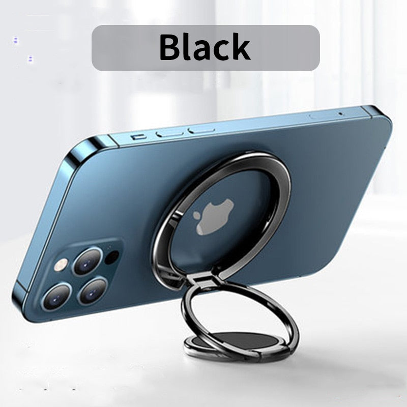 Magnetic KutumyQC Cell Phone Ring Holder Compatible with iPhone 12 13 14 Series MagSafe Removable Cell Phone Grip Kickstand