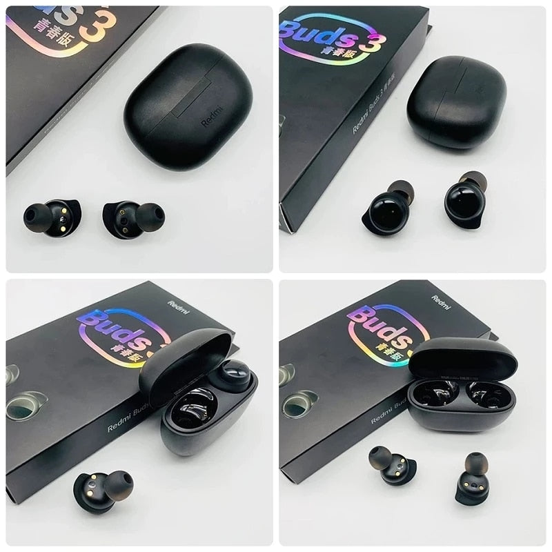 Original Xiaomi Redmi Buds 3 Lite TWS Bluetooth 5.2 Earphone Headset IP54 18 Hours Battery Life Mi Ture Wireless Earbuds