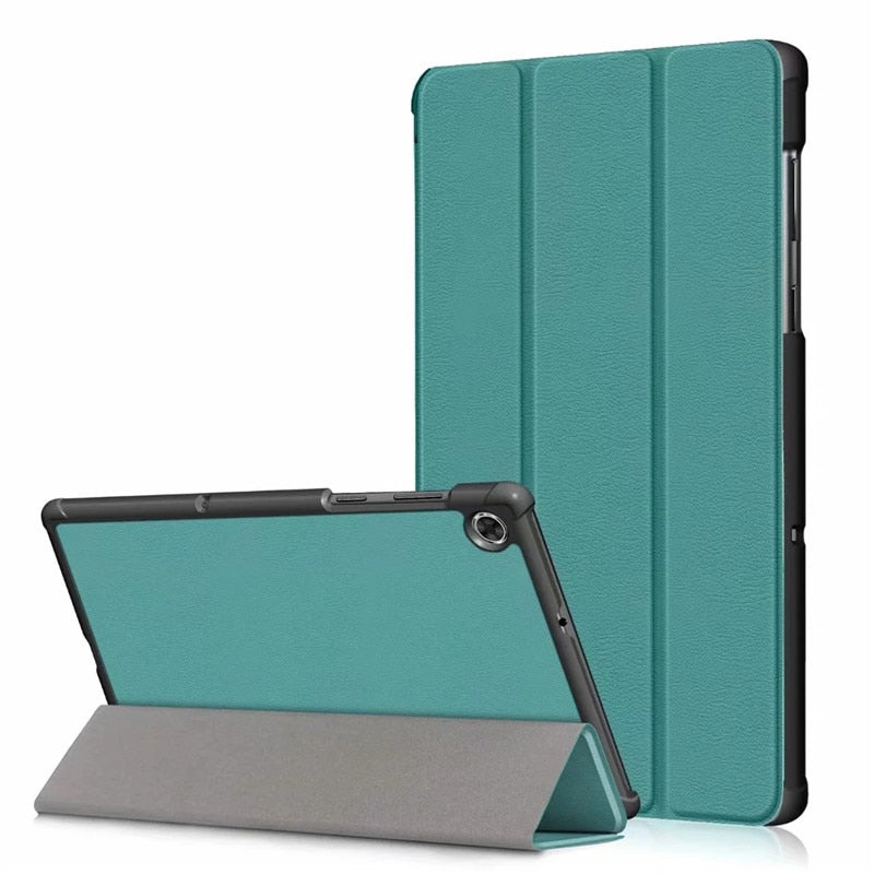 For Lenovo Tab M10 FHD Plus 10 3 Case TB-X606F TB-X606X 2020 Folding Stand Smart Cover for Lenovo Tab M10 Plus Tablet Kids Green