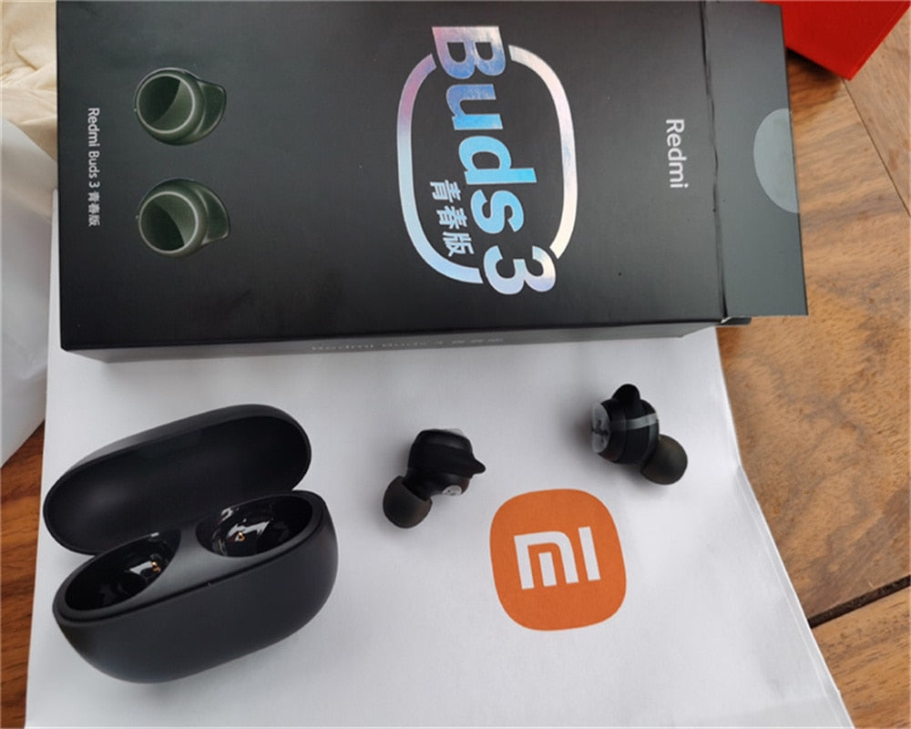 Original Xiaomi Redmi Buds 3 Lite TWS Bluetooth 5.2 Earphone Headset IP54 18 Hours Battery Life Mi Ture Wireless Earbuds