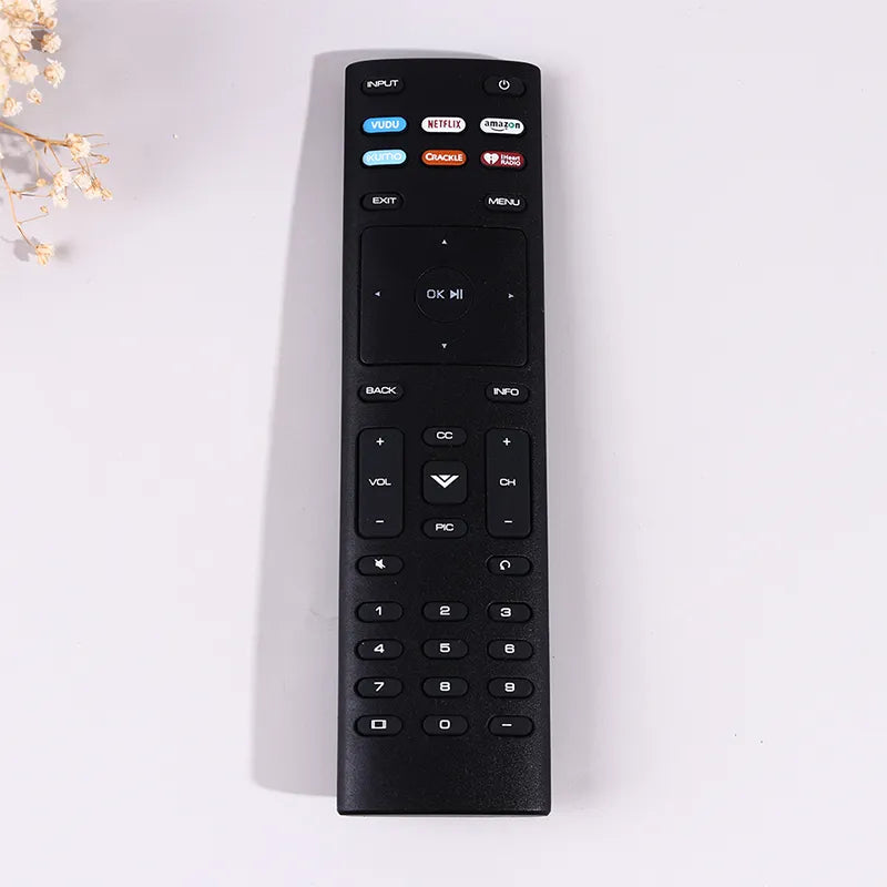 1Pcs XRT136 Universal Wireless TV Remote Control 6 Keys Television Replacement Remote Controller