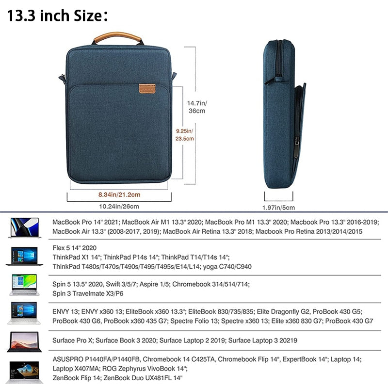 Tablet Case Samsung Galaxy Tab S6 Lite Galaxy Tab S7 IPad Pro 11/iPad 9.7 9-11Inch Tablet Shoulder Bag Carrying Case Storage