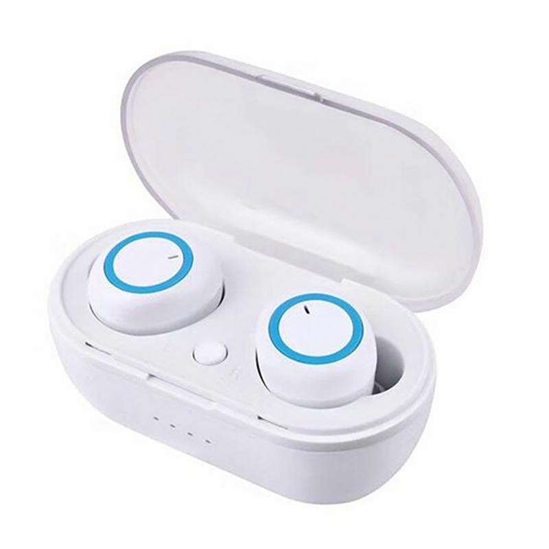 Y50 TWS Bluetooth Earphone 5.0 Wireless Headset IPX7 Waterproof Deep Bass Earbuds True Wireless Stereo Headphone Sport Earphones