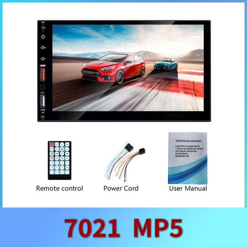 Acodo Dual USB 7 Inch Capacitive Screen Full Touch HD Car MP5 Player USB Bluetooth TF Card Touch Screen for sale