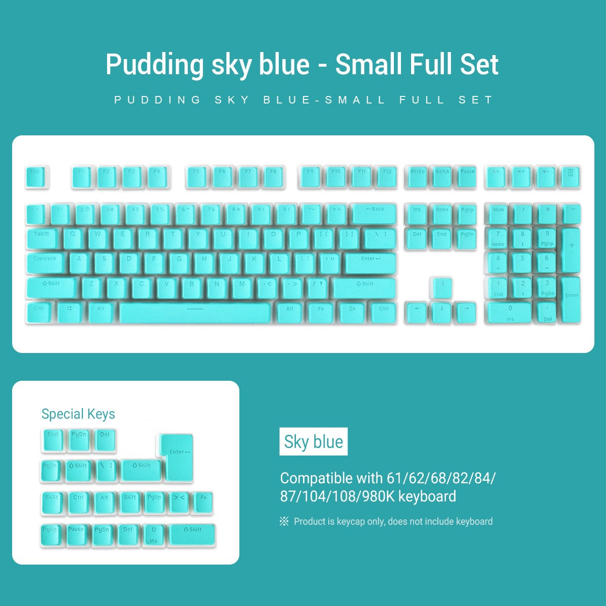 129 Keys Pudding Keycaps OEM Profile PBT Double Shot Keycap For Mx Switch Mechanical Keyboard ISO Layout RGB backlit Key Caps for sale