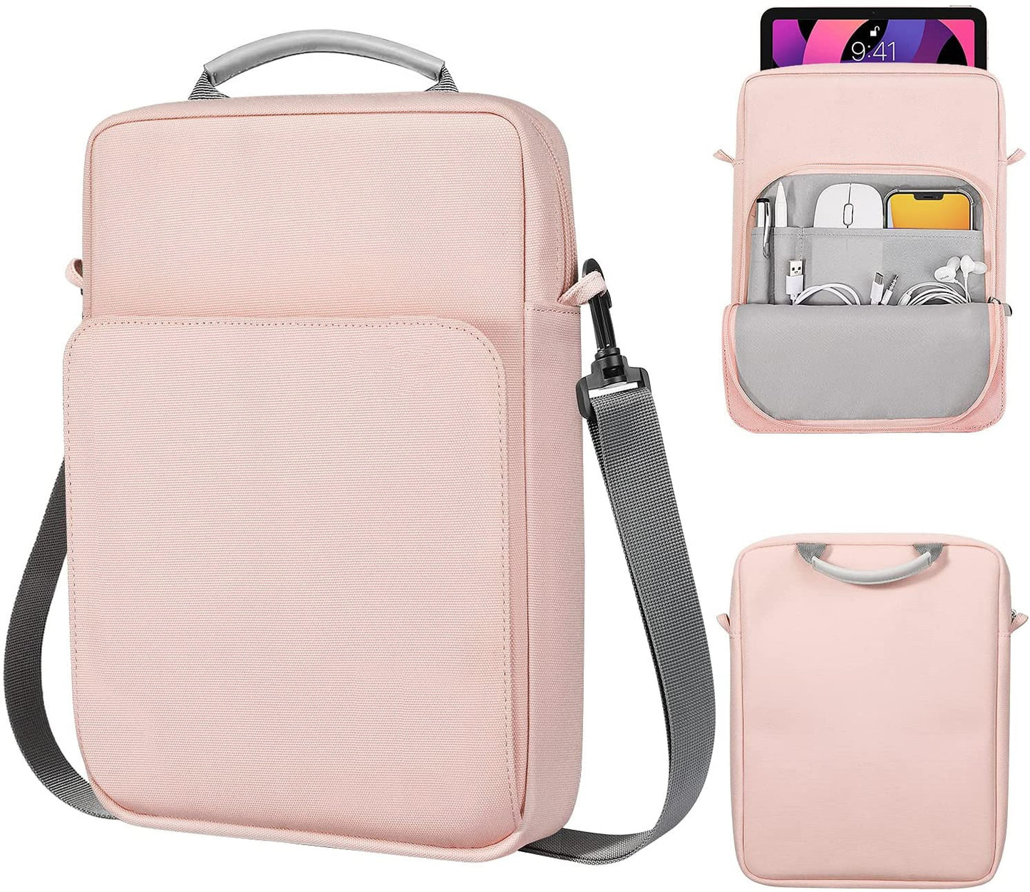 Tablet Case Samsung Galaxy Tab S6 Lite Galaxy Tab S7 IPad Pro 11/iPad 9.7 9-11Inch Tablet Shoulder Bag Carrying Case Storage