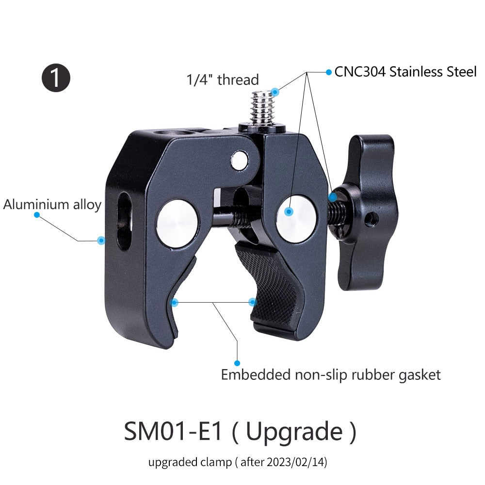 TUYU Motorcycle 3rd Person View Invisible Selfie Stick for GoPro Max Hero11 Insta360 One X3 X2 OneR Camera RAM Mount Accessories