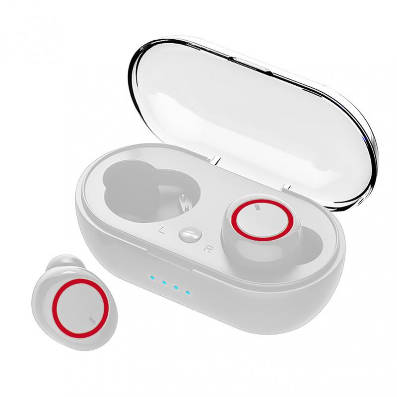 Y50 TWS Bluetooth Earphone 5.0 Wireless Headset IPX7 Waterproof Deep Bass Earbuds True Wireless Stereo Headphone Sport Earphones