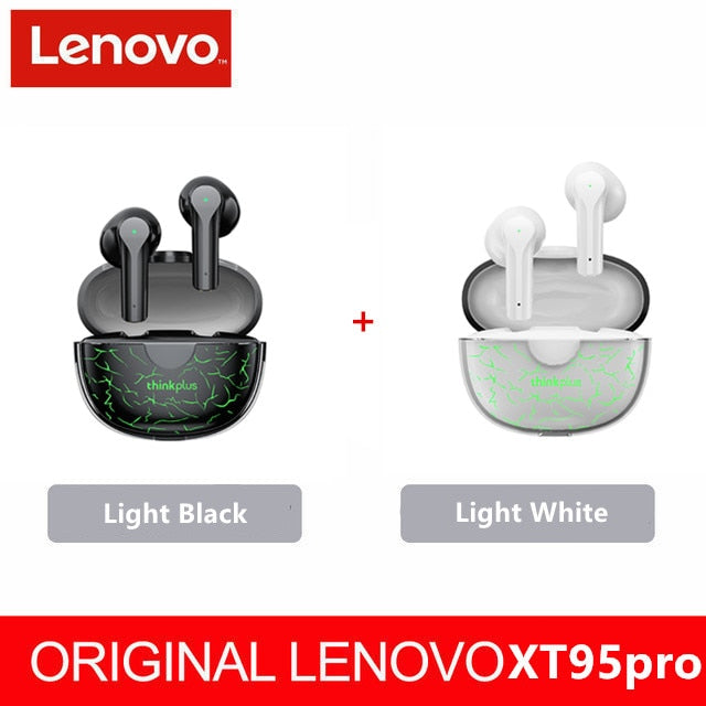 Lenovo XT95 Pro Bluetooth Earphone 9D HIFI Sound Sport Waterproof TWS Wireless Earbuds with Mic for iPhone Xiaomi Headphone