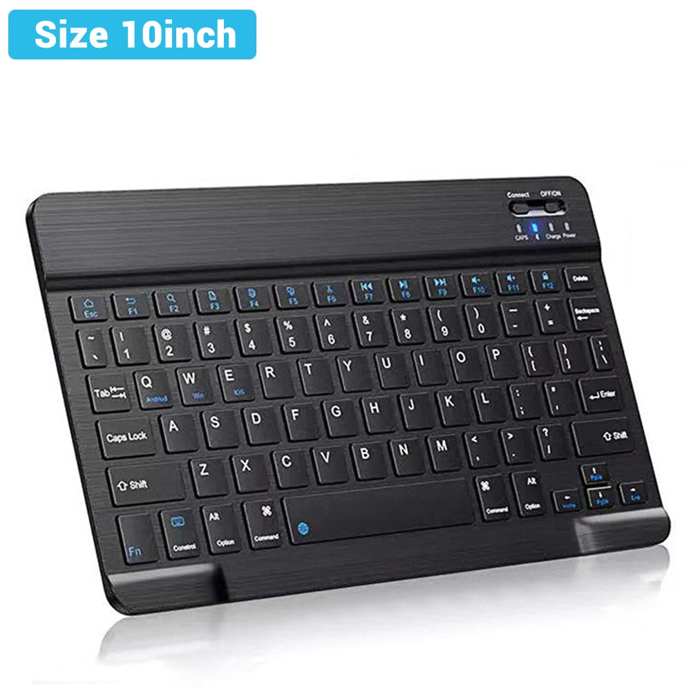 EMTRA Bluetooth Wireless Keyboard Mouse For Android IOS Huawei Xiaomi Tablet For iPad Air Mini 5 Spanish Korean Russian Keyboard