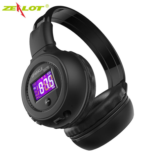 Zealot B570 Wireless Headphones fm Radio Over Ear Bluetooth Stereo Earphone Headset for Computer Phone,Support TF card,AUX