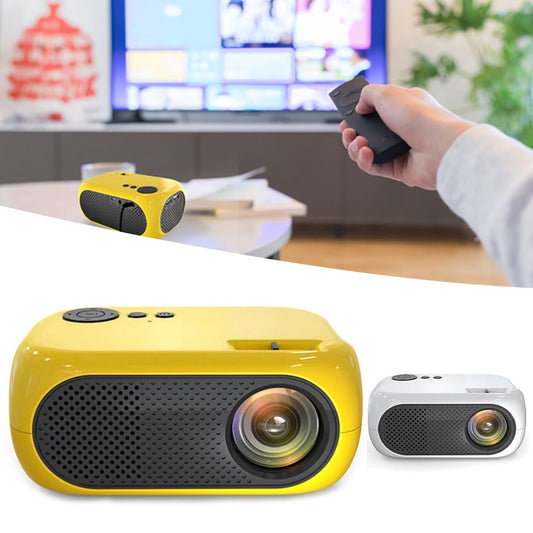 Portable LED Mini Projector Beamers Compatible with HDMI USB 640*480p Support 1080p Video Projetor for Outdoor Home Theater